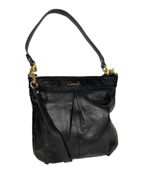 COACH（コーチ）COACH (コーチ) ショルダーバッグ ブラックの古着・服飾アイテム