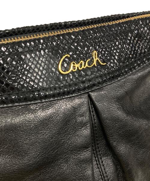 COACH（コーチ）COACH (コーチ) ショルダーバッグ ブラックの古着・服飾アイテム
