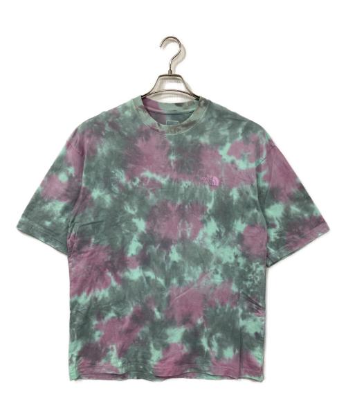 THE NORTH FACE（ザ ノース フェイス）THE NORTH FACE (ザ ノース フェイス) Tie Dye Handwriting Tee マルチカラー サイズ:Mの古着・服飾アイテム