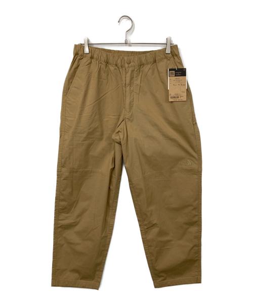 THE NORTH FACE（ザ ノース フェイス）THE NORTH FACE (ザ ノース フェイス) コットンクロスクライミングパンツ ベージュ サイズ:L 未使用品の古着・服飾アイテム