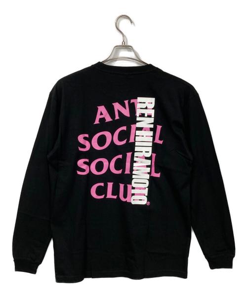 anti social social CLUB（アンチソーシャルソーシャルクラブ）anti social social CLUB (アンチソーシャルソーシャルクラブ) ロングスリーブカットソー ブラック サイズ:Lの古着・服飾アイテム