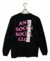 anti social social CLUB (アンチソーシャルソーシャルクラブ) ロングスリーブカットソー ブラック サイズ:L：4000円