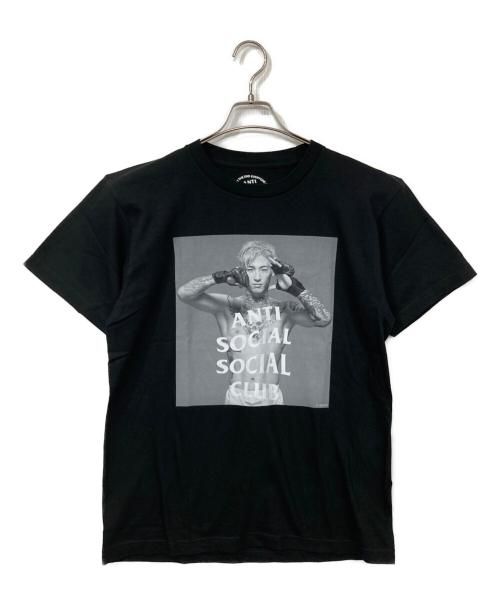 anti social social CLUB（アンチソーシャルソーシャルクラブ）ANTI SOCIAL SOCIAL CLUB (アンチソーシャルソーシャルクラブ) プリントTシャツ ブラック サイズ:Mの古着・服飾アイテム