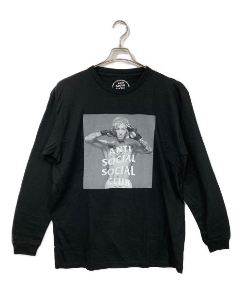 anti social social CLUB（アンチソーシャルソーシャルクラブ）ANTI SOCIAL SOCIAL CLUB (アンチソーシャルソーシャルクラブ) ロングスリーブカットソー ブラック サイズ:XLの古着・服飾アイテム