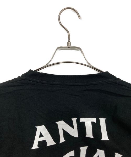 anti social social CLUB（アンチソーシャルソーシャルクラブ）ANTI SOCIAL SOCIAL CLUB (アンチソーシャルソーシャルクラブ) ロングスリーブカットソー ブラック サイズ:XLの古着・服飾アイテム