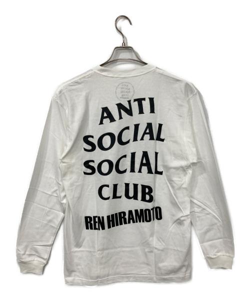 anti social social CLUB（アンチソーシャルソーシャルクラブ）ANTI SOCIAL SOCIAL CLUB (アンチソーシャルソーシャルクラブ) ロングスリーブカットソー ホワイト サイズ:Lの古着・服飾アイテム
