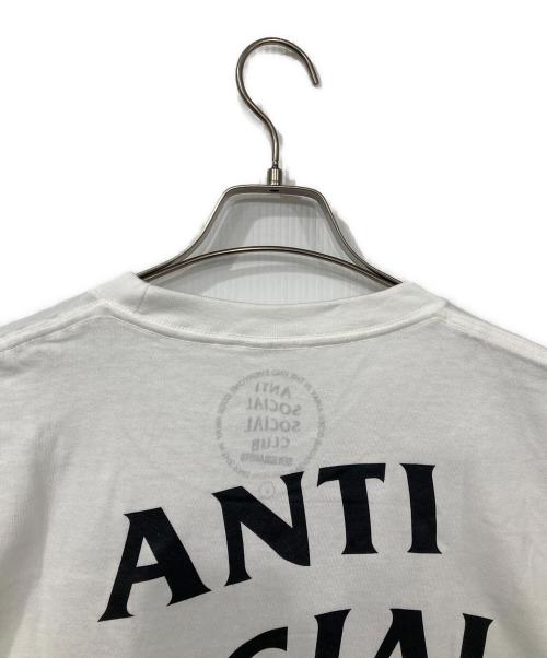 anti social social CLUB（アンチソーシャルソーシャルクラブ）ANTI SOCIAL SOCIAL CLUB (アンチソーシャルソーシャルクラブ) ロングスリーブカットソー ホワイト サイズ:Lの古着・服飾アイテム