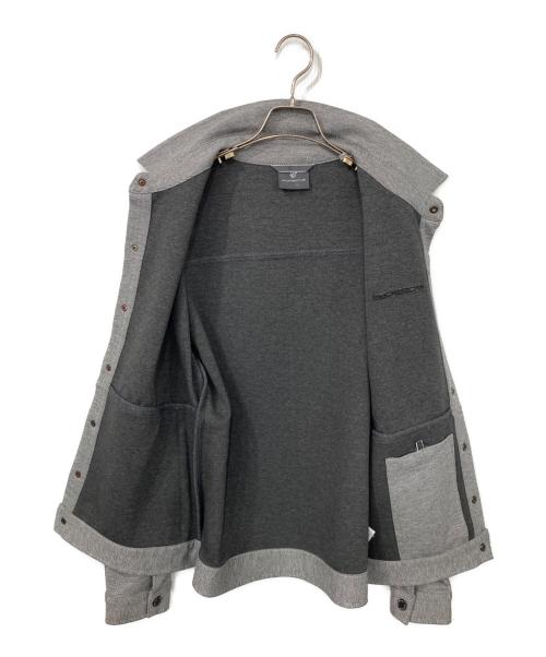 PORSCHE（ポルシェ）PORSCHE (ポルシェ) サイドテープジャケット グレー サイズ:XSの古着・服飾アイテム