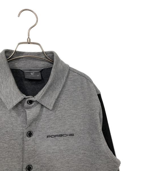 PORSCHE（ポルシェ）PORSCHE (ポルシェ) サイドテープジャケット グレー サイズ:XSの古着・服飾アイテム