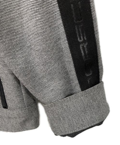 PORSCHE（ポルシェ）PORSCHE (ポルシェ) サイドテープジャケット グレー サイズ:XSの古着・服飾アイテム