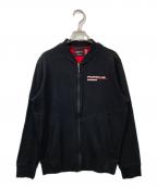 PORSCHEポルシェ）の古着「リブカラージャケット」｜ブラック