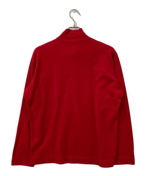 Patagonia（パタゴニア）Patagonia (パタゴニア) ハーフジップフリースプルオーバー レッド サイズ:Mの古着・服飾アイテム