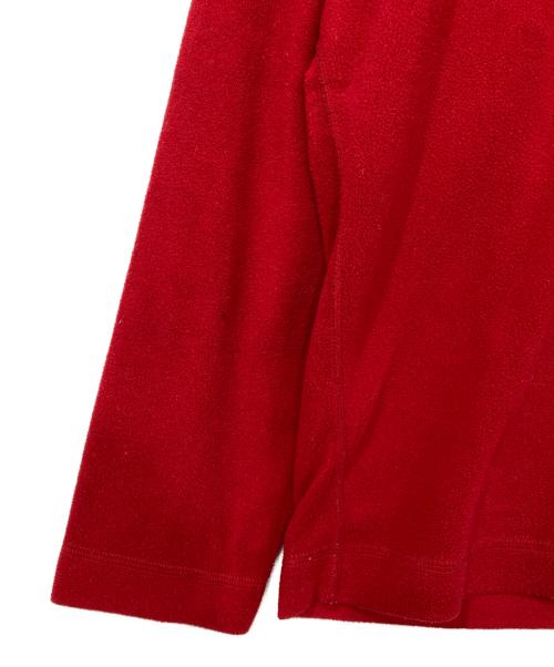Patagonia（パタゴニア）Patagonia (パタゴニア) ハーフジップフリースプルオーバー レッド サイズ:Mの古着・服飾アイテム