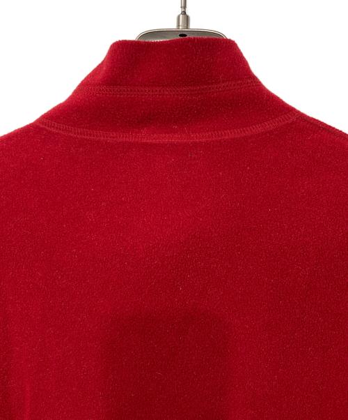 Patagonia（パタゴニア）Patagonia (パタゴニア) ハーフジップフリースプルオーバー レッド サイズ:Mの古着・服飾アイテム