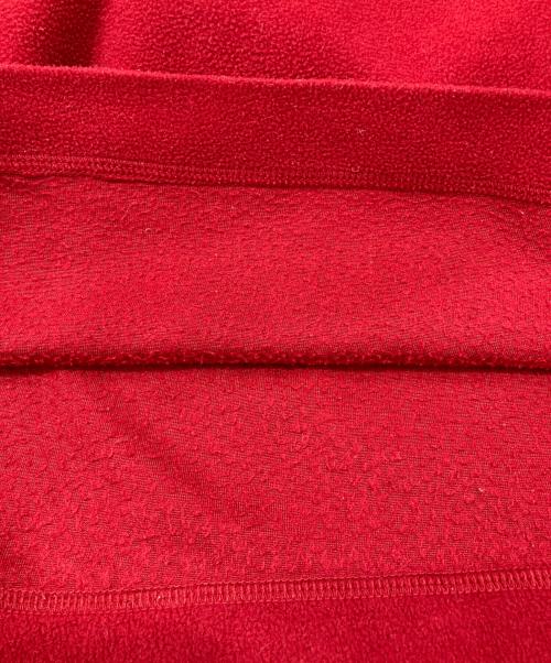 Patagonia（パタゴニア）Patagonia (パタゴニア) ハーフジップフリースプルオーバー レッド サイズ:Mの古着・服飾アイテム