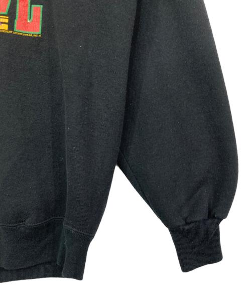 JERZEES（ジャージーズ）JERZEES (ジャージーズ) 80-90sプリントスウェット ブラック サイズ:XLの古着・服飾アイテム