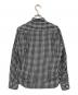 COMME des GARCONS HOMME (コムデギャルソン オム) 07AW切替チェックシャツ グレー×ブラック サイズ:S：6000円