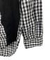中古・古着 COMME des GARCONS HOMME (コムデギャルソン オム) 07AW切替チェックシャツ グレー×ブラック サイズ:S：6000円