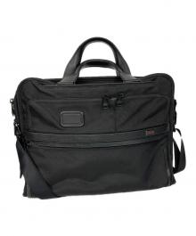 TUMI（トゥミ）の古着「アルファ オーガナイザー・ポートフォリオ・ブリーフ」｜ブラック