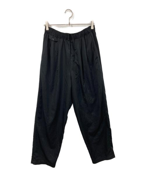 FreshService（フレッシュサービス）FreshService (フレッシュサービス) COOLFIBER TWO TUCK EASY PANTS ブラック サイズ:Lの古着・服飾アイテム