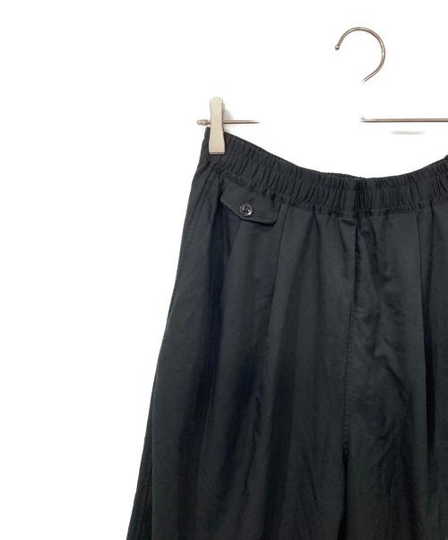FreshService（フレッシュサービス）FreshService (フレッシュサービス) COOLFIBER TWO TUCK EASY PANTS ブラック サイズ:Lの古着・服飾アイテム