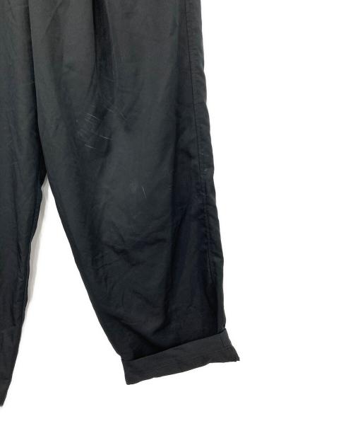 FreshService（フレッシュサービス）FreshService (フレッシュサービス) COOLFIBER TWO TUCK EASY PANTS ブラック サイズ:Lの古着・服飾アイテム