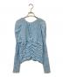 MAISON SPECIAL（メゾンスペシャル）の古着「2way Puff Sleeves Gathered Blouse」｜ブルー