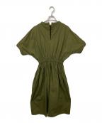 BORDERS at BALCONYボーダーズアットバルコニー）の古着「RESORT DRESS」｜オリーブ