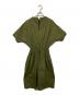 BORDERS AT BALCONY（ボーダーズアットバルコニー）の古着「RESORT DRESS」｜オリーブ