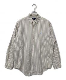 RALPH LAUREN（ラルフローレン）の古着「ストライプシャツ」｜グリーン