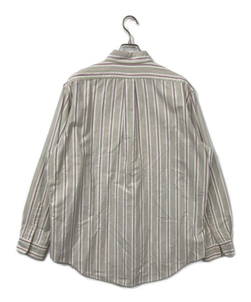 RALPH LAUREN（ラルフローレン）RALPH LAUREN (ラルフローレン) ストライプシャツ グリーン サイズ:XLの古着・服飾アイテム