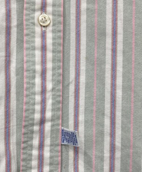 RALPH LAUREN（ラルフローレン）RALPH LAUREN (ラルフローレン) ストライプシャツ グリーン サイズ:XLの古着・服飾アイテム