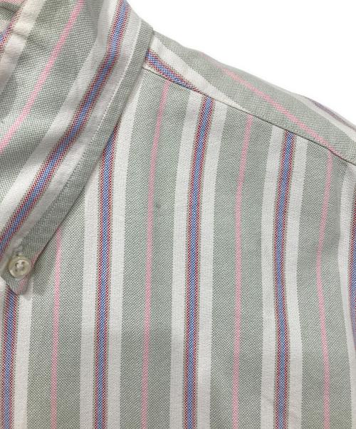 RALPH LAUREN（ラルフローレン）RALPH LAUREN (ラルフローレン) ストライプシャツ グリーン サイズ:XLの古着・服飾アイテム