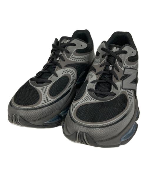 NEW BALANCE（ニューバランス）NEW BALANCE (ニューバランス) ローカットスニーカー ブラック×グレー サイズ:27.5の古着・服飾アイテム
