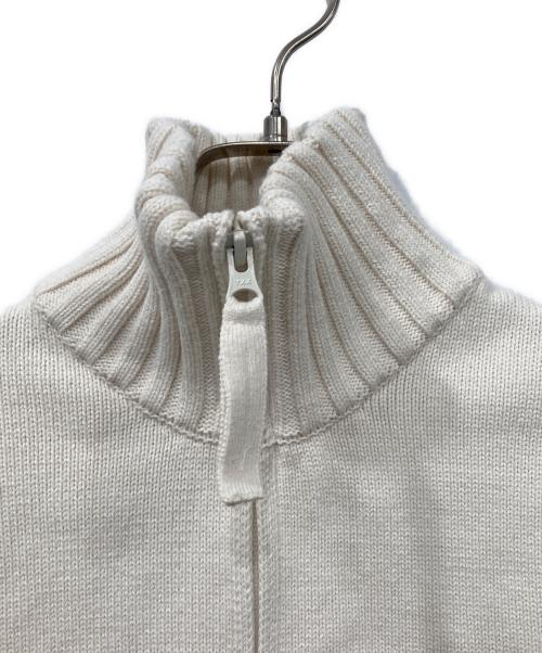 TODAYFUL（トゥデイフル）TODAYFUL (トゥデイフル) Compact Zip Knit ベージュ サイズ:Fの古着・服飾アイテム
