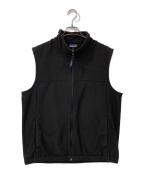Patagoniaパタゴニア）の古着「TEXTUED FLEECE VEST」｜ブラック