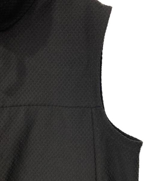 Patagonia（パタゴニア）Patagonia (パタゴニア) TEXTUED FLEECE VEST ブラック サイズ:Lの古着・服飾アイテム