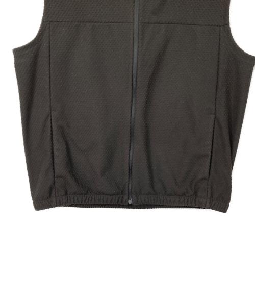Patagonia（パタゴニア）Patagonia (パタゴニア) TEXTUED FLEECE VEST ブラック サイズ:Lの古着・服飾アイテム