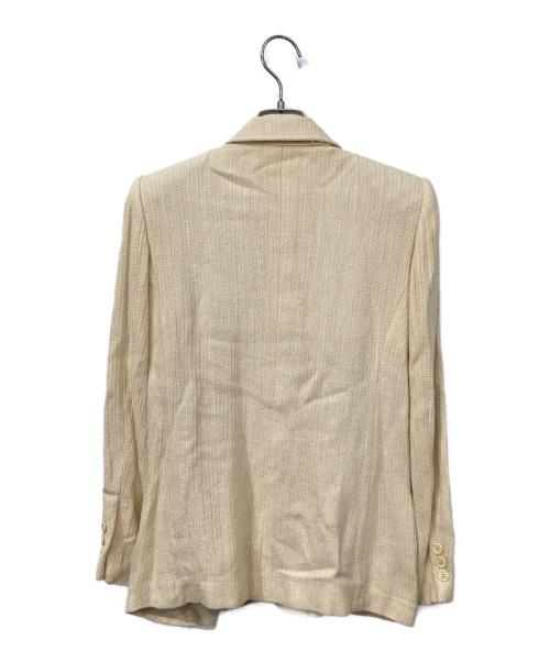 Yves Saint Laurent（イヴサンローラン）Yves Saint Laurent (イヴサンローラン) 2Bジャケット ベージュ サイズ:Mの古着・服飾アイテム