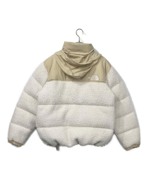 THE NORTH FACE（ザ ノース フェイス）THE NORTH FACE (ザ ノース フェイス) SHERPA NUPTSE JACKET アイボリー×ベージュ サイズ:XLの古着・服飾アイテム