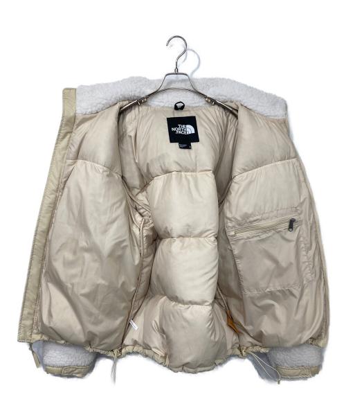 THE NORTH FACE（ザ ノース フェイス）THE NORTH FACE (ザ ノース フェイス) SHERPA NUPTSE JACKET アイボリー×ベージュ サイズ:XLの古着・服飾アイテム