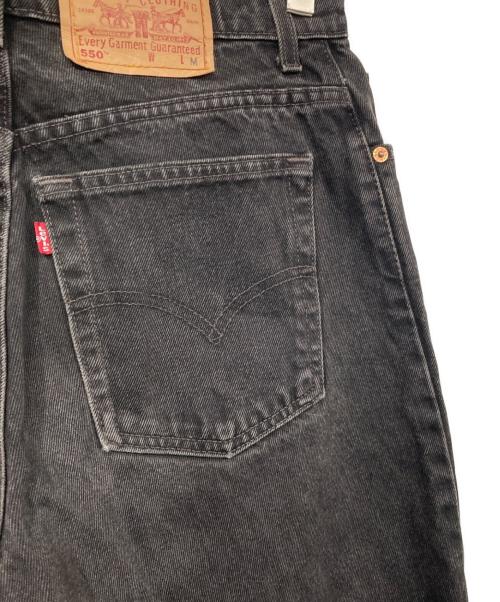 LEVI'S（リーバイス）LEVI'S (リーバイス) 550デニムパンツ ブラック サイズ:Mの古着・服飾アイテム