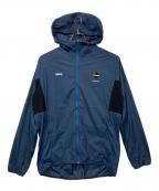 F.C.R.B.エフシーレアルブリストル）の古着「LIGHT WEIGHT BREATHABLE PACKABLE HOODIE」｜ネイビー