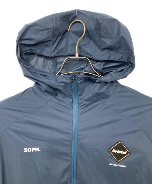 F.C.R.B.（エフシーレアルブリストル）F.C.R.B. (エフシーレアルブリストル) LIGHT WEIGHT BREATHABLE PACKABLE HOODIE ネイビー サイズ:XXLの古着・服飾アイテム