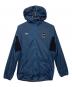 F.C.R.B.（エフシーレアルブリストル）の古着「LIGHT WEIGHT BREATHABLE PACKABLE HOODIE」｜ネイビー