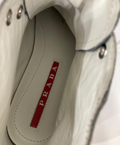 PRADA SPORTS（プラダスポーツ）PRADA SPORTS (プラダスポーツ) スウェードハイカットスニーカー グレー サイズ:37 1/2の古着・服飾アイテム