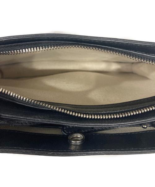 BALENCIAGA（バレンシアガ）BALENCIAGA (バレンシアガ) ポシェット ショルダーバッグ ベージュ×ブラックの古着・服飾アイテム