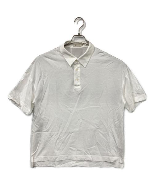 CB CRESTBRIDGE（シービークレストブリッジ）CB CRESTBRIDGE (シービークレストブリッジ) 半袖シャツ ホワイト サイズ:Mの古着・服飾アイテム