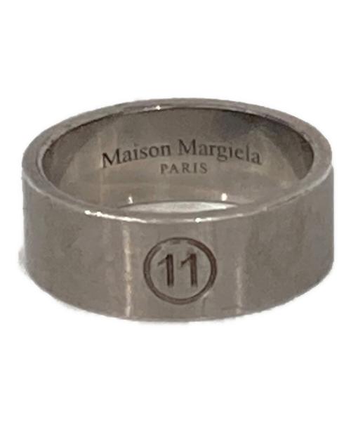 Maison Margiela（メゾンマルジェラ）Maison Margiela (メゾンマルジェラ) Number Ring 11 シルバー サイズ:21号の古着・服飾アイテム
