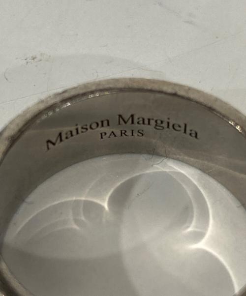 Maison Margiela（メゾンマルジェラ）Maison Margiela (メゾンマルジェラ) Number Ring 11 シルバー サイズ:21号の古着・服飾アイテム